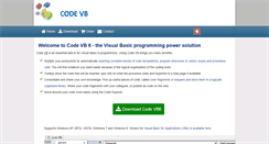 Desktop Screenshot of code-vb.com